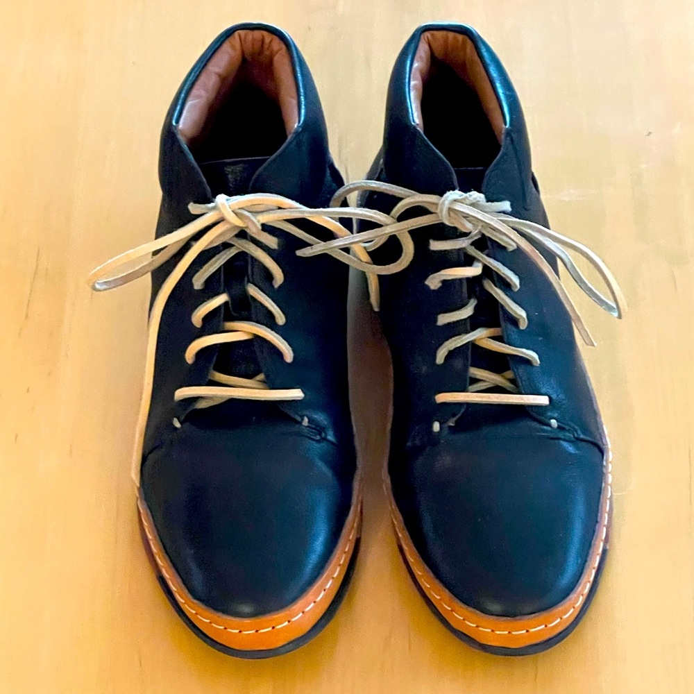 J SHOES TRIFFED LEATHERS BOOTS SHOES